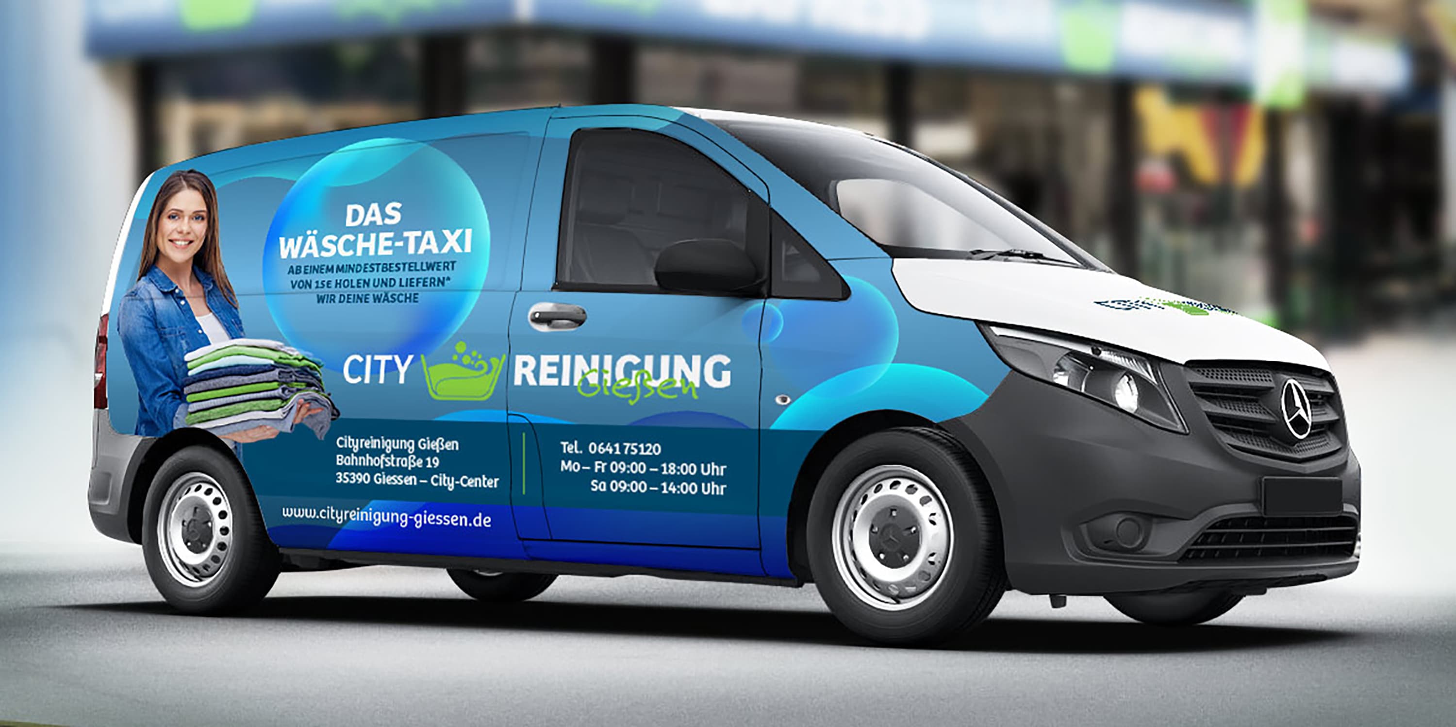 Wäschetaxi Abholung